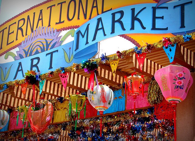 Santa Fe International Folk Art Market. (photo via Denise Womack-Avila@Flickr, cc License)