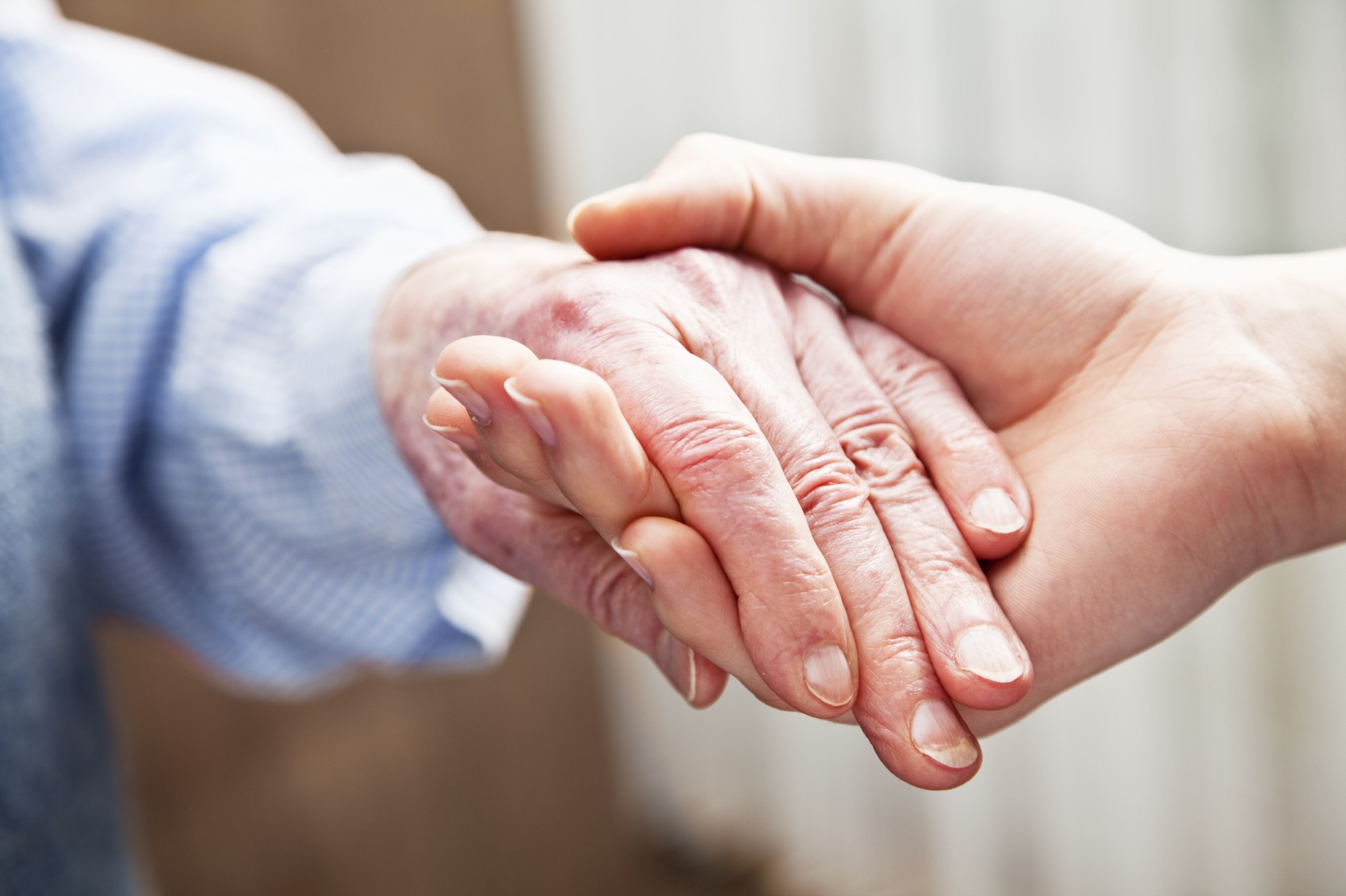Providing In Home Care For Incontinent Elders (photo via Sutton In-Home Senior Care)