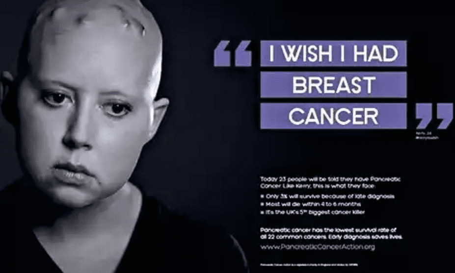 「我寧願我得的是乳癌。」