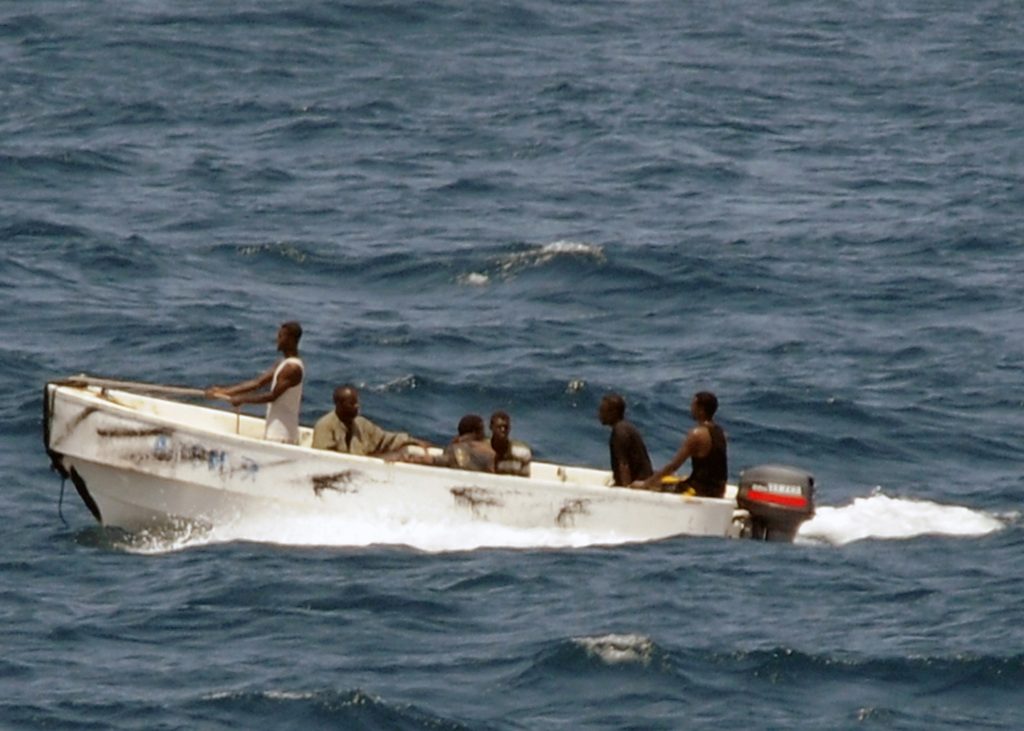 索馬利亞海盜小艇