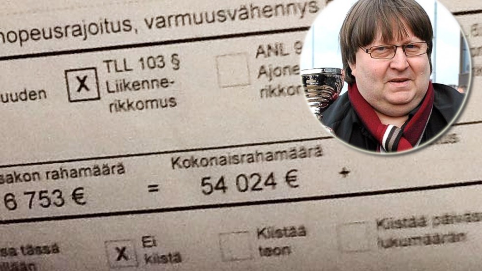 Reima Kuisla 因超速，被罰了 5.4 萬歐元