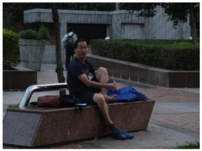 （早上六點醒來整裝）